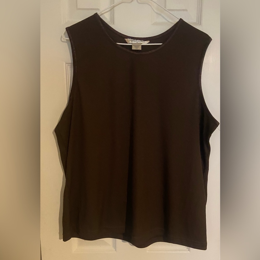 Allison Daley Brown Tank Top